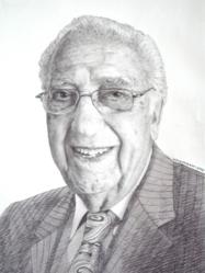 Portrait of Prominent Iranian-American Architect Houshang Seyhoun